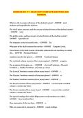 ONDROS BIO 117 - EXAM 2 WITH COMPLETE QUESTIONS AND ANSWERS