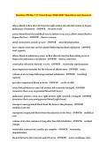Hondros PN Bio 117 Final Exam 2026-2027 Questions and Answers