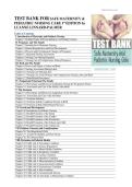 Test Bank for Safe Maternity & Pediatric Nursing Care 1st Edition by Luanne Linnard-Palmer &vert; Complete Chapters 1&ndash;40 &vert; NCLEX Practice Questions & Rationales