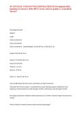 NU 435 EXAM -2 INFANT WELLNESS ILLNESS EXAM &lpar;updated 2026&rpar; Questions & Answers &vert; With 100&percnt; Correct Answers graded A&plus; Guaranteed Success&excl;&excl;&NewLine;