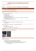 Lecture Notes Marketing Communication &vert; KU Leuven &vert; 2025&sol;26