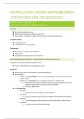 Samenleving&colon; Uitdagingen en Oplossingen &vert; Notities &vert; KU Leuven &vert; 2024&sol;2025