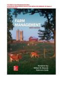 TEST BANK For Farm Management 9th Edition &NewLine;by Ronald Kay &comma;William Edwards&comma; Patricia A&period; Duffy ISBN NO&colon; 978-1260002195  All Chapters 1- &NewLine;22 Instant Download