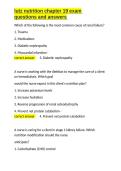 lutz nutrition chapter 19 exam questions and answers&period;docx&NewLine;&NewLine;