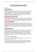Consultatietechnieken &vert; Voedings & Dieetkunde &vert; Erasmushogeschool &vert; 2025&sol;26