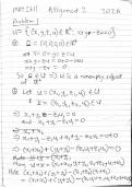MAT2611 Assignment TWO 2026