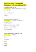 Pre-Solo Stage Check Exam Questions & Answers &lpar;Grade A&plus;&rpar;&period;docx&NewLine;&NewLine;