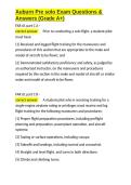 Pre-Solo Aeronautical Exam Package Deal With Complete Solutions 