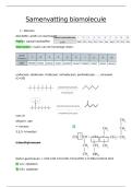 Samenvatting Biomoleculen &vert; Alkanen &vert; Erasmushogeschool Brussel &vert; 2025&sol;26