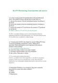 Hesi PN Pharmacology Exam Questions and Answers