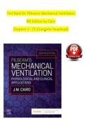 TEST BANK For Pilbeams Mechanical Ventilation 8th Edition by Cairo&vert; Verified Chapter's 1 - 23 &vert; Complete Solution Guide&period;&NewLine;