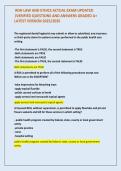  RDH LAW AND ETHICS ACTUAL EXAM UPDATED &NewLine;&vert;VERIFIED QUESTIONS AND ANSWERS GRADED A&plus; &NewLine;LATEST VERSION 2025&sol;2026 