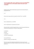Texas Government 2306 - Exam 1&comma; Questions & Answers Test QUESTIONS AND VERIFIED SOLUTIONS &vert;2026&vert; ELABORATED &DETAILED ANSWERS&excl;&excl;&NewLine;