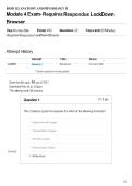 MODULE 4&colon; Exam - Requires Respondus LockDown Browser -  BIOD 152 ESSENTIAL HUMAN ANATOMY AND PHYSIOLOGY II 