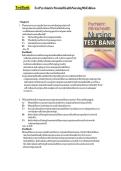 Psychiatric Nursing 8th Edition Test Bank &ndash; Boyd Luebbert &vert; Mental Health Nursing Exam Questions & Study Guide&NewLine;