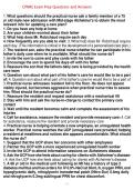 CPNRE Exam Prep Questions and Answers