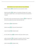 BIOL 351 TAMU lab- Exam 2 Questions with Correct Answers 100&percnt; Solved 