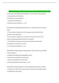 Sabsa Test Questions with Correct Answers New Update &lpar;Verified A&plus; Pass&rpar; 