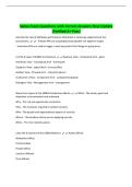 Sabsa Exam Questions with Correct Answers New Update &NewLine;&lpar;Verified A&plus; Pass&rpar;