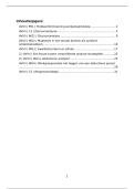 Samenvatting aantekeningen AVV blok 8 Erasmus Universiteit Rotterdam