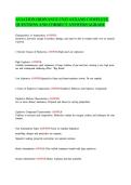 AVIATION ORDNANCE UNIT 4 EXAMS COMPLETE &NewLine;QUESTIONS AND CORRECT ANSWERS&vert;AGRADE 