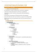 Voedingswarenanalyse &vert; Food Service & Safety 1 &vert; Hogeschool Gent