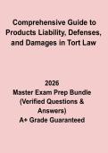 Contract Law for Paralegals Exam 2026 Questions and Answers PDF Study Guide