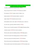 AVIATION ORDNANCE UNIT 4 STUDY GUIDE 2026 &NewLine;WITH COMPLETE SOLUTIONS 