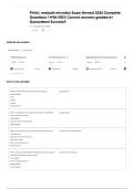 FINAL westcott microbio Exam Newest 2026 Complete Questions &vert; With 100&percnt; Correct Answers graded A&plus; Guaranteed Success&excl;&excl;