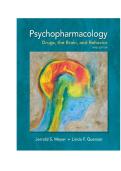 TEST BANK FOR Psychopharmacology&colon; Drugs&comma; the Brain&comma; and Behavior 3rd Edition by Jerrold S&period; Meyer&comma; Linda F&period; Quenzer ISBN&colon; 978-1605355559 COMPLETE GUIDE ALL CHAPTERS COVERED 100&percnt; VERIFIED A&plus; GRADE ASSURED&excl;&excl;&excl;&excl;&excl;NEW LATEST UPDATE&excl;&excl;&excl;&excl;&excl;&excl;