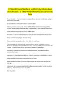 CFP Board Fitness Standards and Procedural Rules Exam with all Correct & 100&percnt; Verified Answers &vert;Guaranteed To Pass