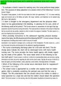 NACE PN TO RN QUESTIONS WITH VERIFIED ANSWERS 2026-2027 LATEST UPDATE