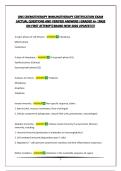 ONS CHEMOTHERAPY IMMUNOTHERAPY CERTIFICATION EXAM &vert;ACTUAL QUESTIONS AND VERIFIED ANSWERS &vert;GRADED A&plus; &vert;PASS ON FIRST ATTEMPT&vert;BRAND NEW 2026 UPDATE&excl;&excl;&excl;&excl;&excl;