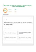 AORN Periop 101 Final Exam Study Guide &lowbar; Questions with 100&percnt; Verified Answers UPDATED&excl;&excl;&excl;&excl;&period;