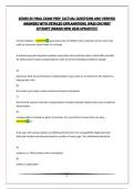 SERIES 65 FINAL EXAM PREP &vert;ACTUAL QUESTIONS AND VERIFIED ANSWERS WITH DETAILED EXPLANATIONS &vert;PASS ON FIRST ATTEMPT&vert;BRAND NEW 2026 UPDATE&excl;&excl;&excl;&excl;&excl;