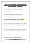 SERIES 63 COMPREHENSIVE TEST &vert;ACTUAL QUESTIONS AND VERIFIED ANSWERS WITH DETAILED EXPLANATIONS &vert;PASS ON FIRST ATTEMPT&vert;BRAND NEW 2026 UPDATE&excl;&excl;&excl;&excl;&excl;&NewLine;