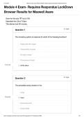 A&P 2 Module 4 Exam &ndash; Anatomy and Physiology II Practice Test PDF &lpar;Cardiovascular & Respiratory Systems&rpar;