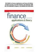 TEST BANK For Finance&colon; Applications and Theory 5th Edition &NewLine;by Marcia Cornett&comma; Troy Adair &lpar;Author&rpar;&comma; John Nofsinger ISBN &NewLine;NO&colon; 978-1260566673 Chapters 1-20 ANSWER KEYS INCLUDED&period; &NewLine;