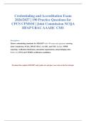 CPCS CPMSM Exam Prep 2026&sol;2027&colon; 190 Questions&NewLine;&NewLine;