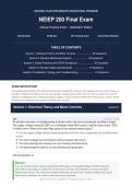 NEIEP 200 Final Exam Actual Exam 2026&sol;2027 &vert; Complete Exam-Style Questions &vert; 100&percnt; Verified &ndash; Detailed Rationales &ndash; Pass Guaranteed &ndash; A&plus; Graded&NewLine;&NewLine;