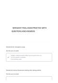 MACROECONOMICS&lowbar;&lowbar; PAPER 1  COMPLETE ACTUAL EXAM REAL QUESTIONS WITH CORRECT DETAILED ANSWERS &lpar;CORRECT VERIFIED ANSWERS&rpar; A NEW UPDATED VERSION