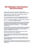 MKT 3308 Chapter 19 Exam Questions With Correct Answers
