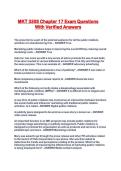 MKT 3308 Chapter 17 Exam Questions With Verified Answers