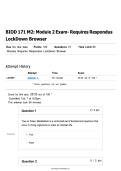 Test Bank & Study Guide&colon; BIOD 171 Module 2 Exam &ndash; Microbiology Practice Questions & Verified Answers