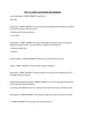 PSYC 111 EXAM 1 QUESTIONS AND ANSWERS