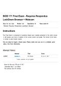 Test Bank & Final Exam Prep&colon; BIOD 171 Essential Microbiology with Lab &ndash; Comprehensive Practice & Verified Solutions