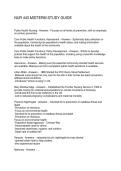 NUR 443 MIDTERM STUDY GUIDE