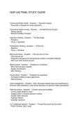 NUR 443 FINAL STUDY GUIDE