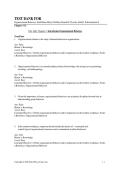 TEST BANK FOR&NewLine;Organizational Behavior&comma; 2nd Edition Mary Uhl-Bien&comma; Ronald F&period; Piccolo&comma; John R&period; Schermerhorn Jr&NewLine;Chapter 1-11&NewLine;