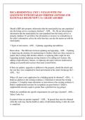 RECA RESIDENTIAL UNIT 1 -9 EXAM WITH 1765 &NewLine;QUESTIONS WITH DETAILED VERIFIED ANSWERS AND &NewLine;RATIONALE BRAND NEW&excl;&excl; &sol;A&plus; GRADE ASSURED 